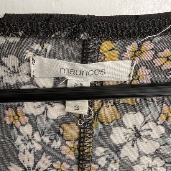 Maurices Floral Button Front Maxi Dress - Picture 8 of 8